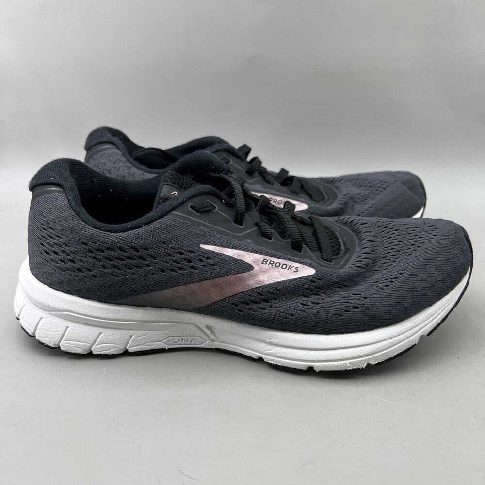 Brooks Anthem 4 Running Shoes Women Size 8 B Gray Bronze Comfort Low Sneakers